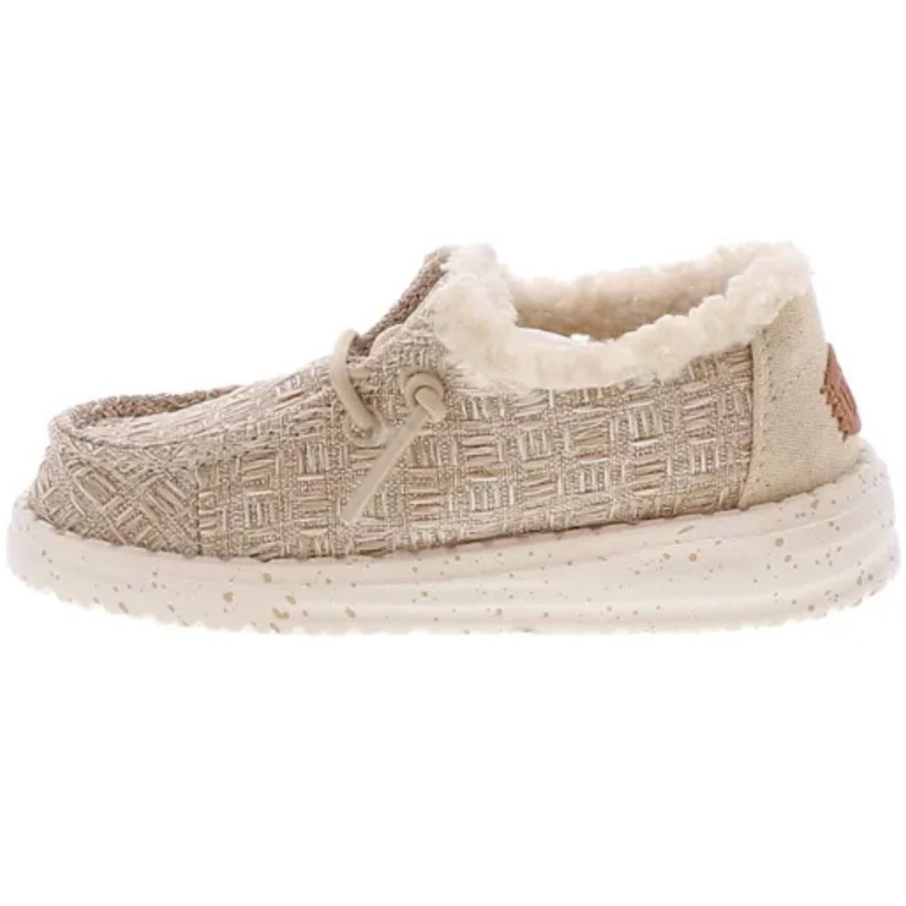 HeyDude Wendy warmth lined toddler shoe. Size 5